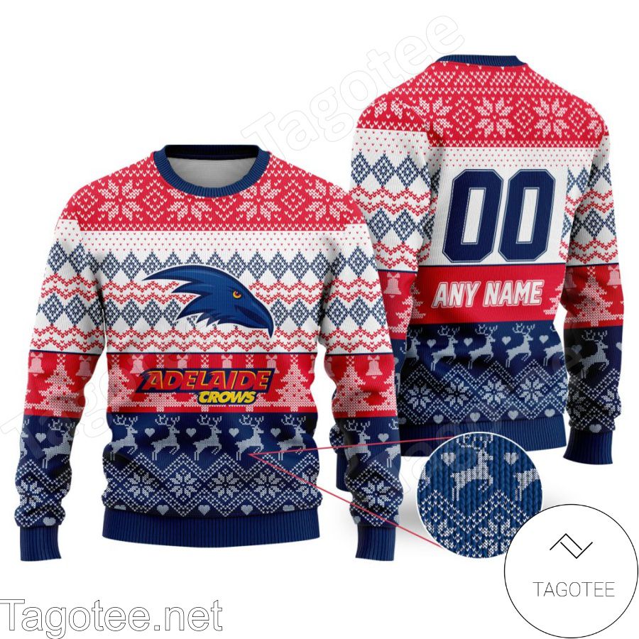 AFL Adelaide Crows Ugly Christmas Sweater