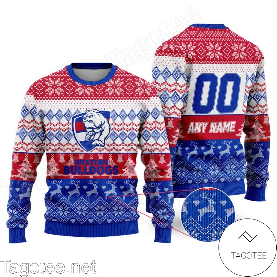 AFL Western Bulldogs Ugly Christmas Sweater