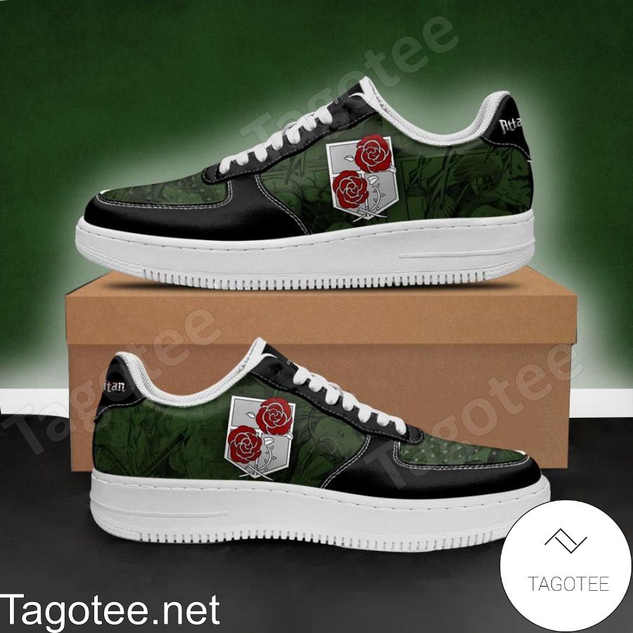 AOT Garrison Regiment Attack On Titan Anime Air Force Shoes