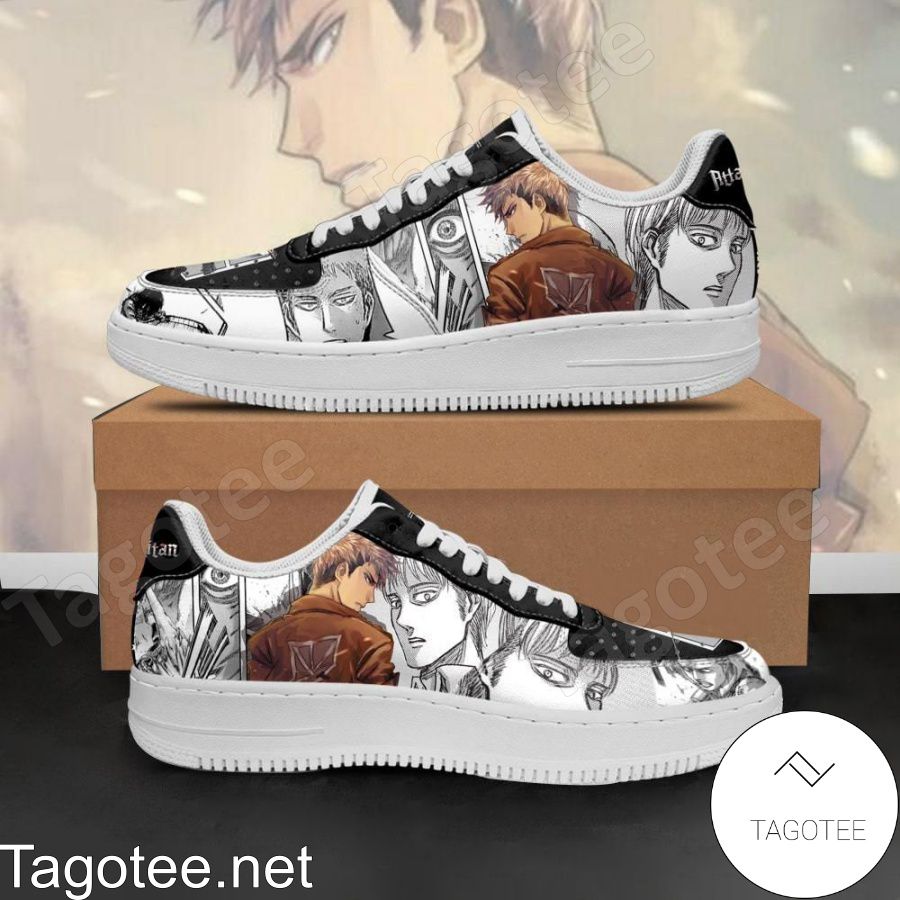AOT Jean Attack On Titan Anime Mixed Manga Air Force Shoes