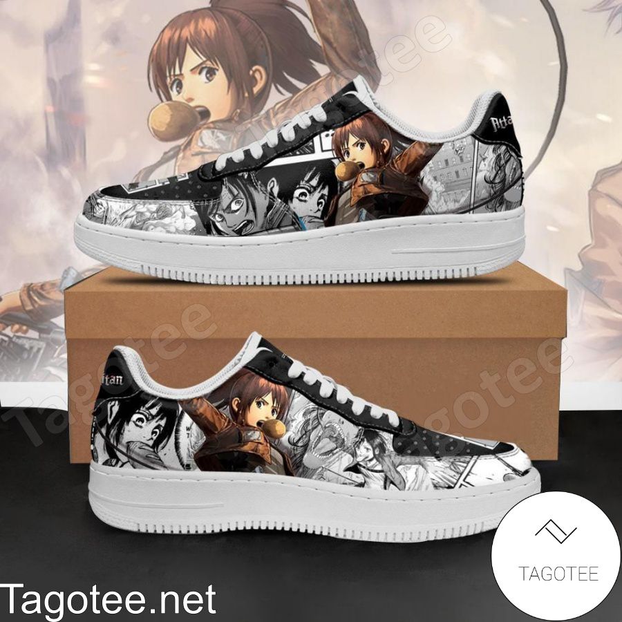 AOT Sasha Attack On Titan Anime Mixed Manga Air Force Shoes