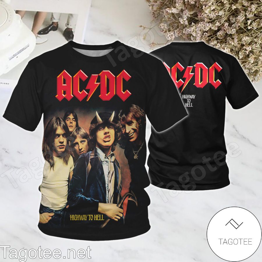 Ac Dc Highway To Hell Album Cover Shirt