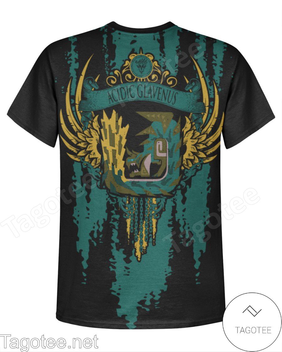 Acidic Glavenus Monster Hunter World Shirt a