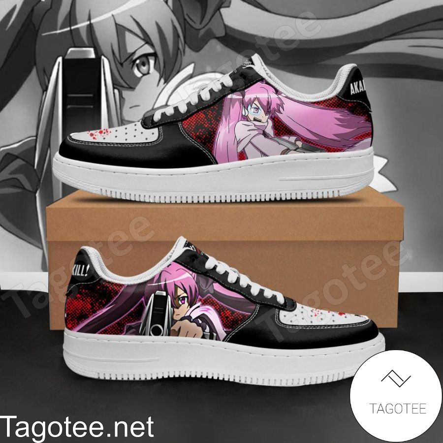 Akame Ga Kill Mine Anime Air Force Shoes