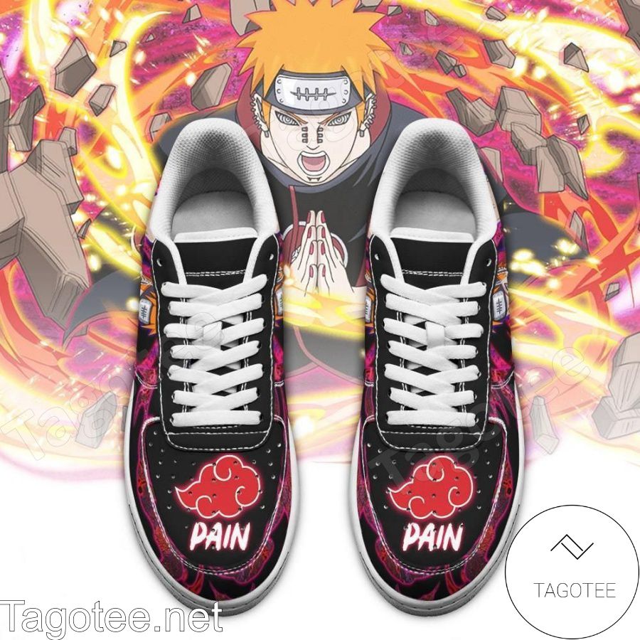 Akatsuki Pain Naruto Anime Air Force Shoes a