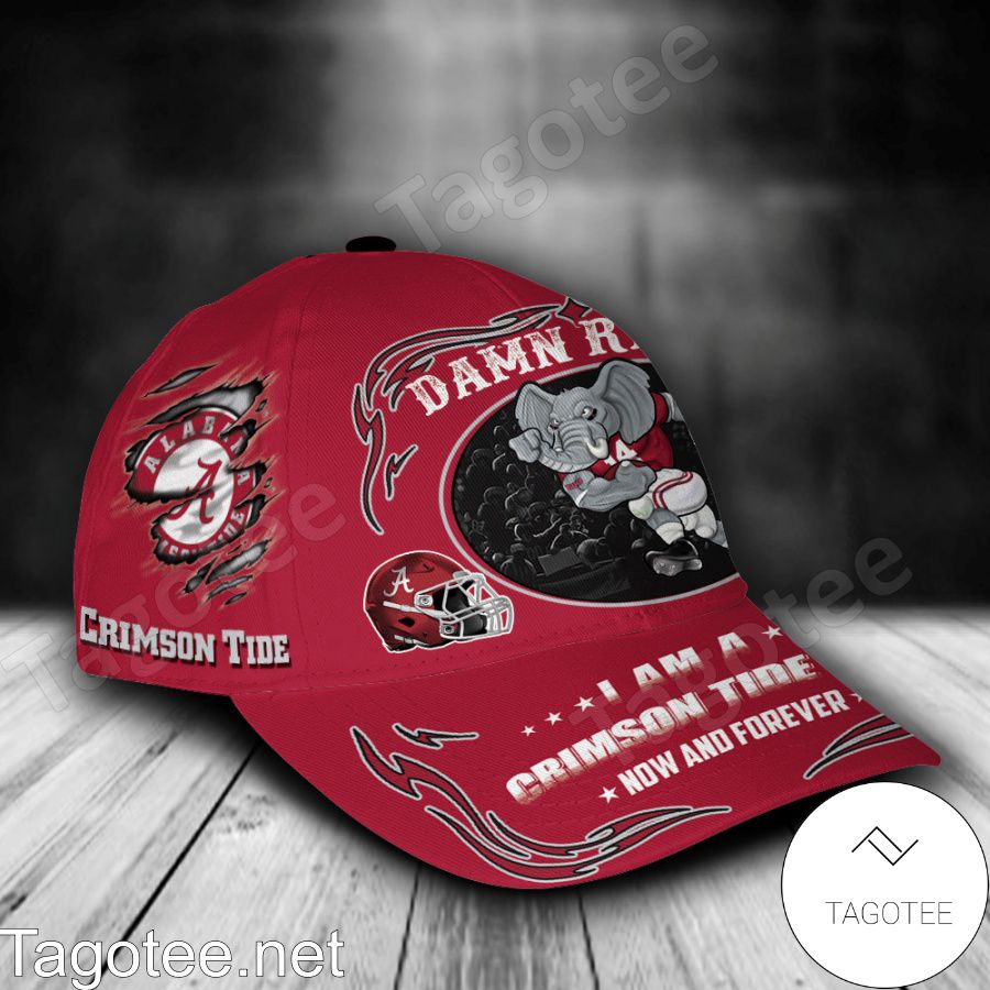 Alabama Crimson Tide Mascot NCAA Personalized Cap a