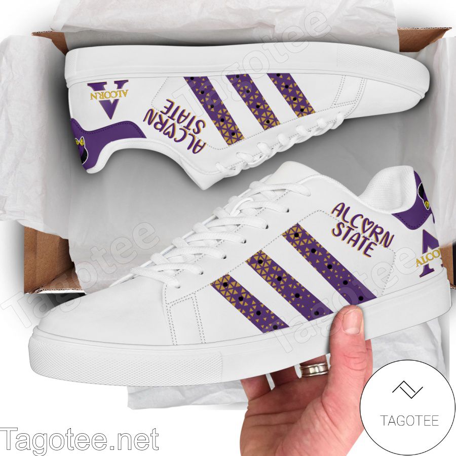 Alcorn State Braves Print Stan Smith Shoes Style a