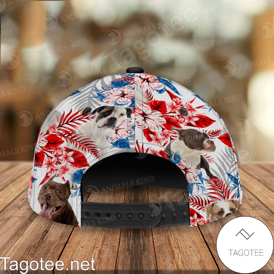 American Bulldog American Flag Cap a