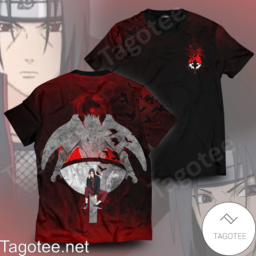 Anime Itachi Uchiha Naruto Character Shirt a