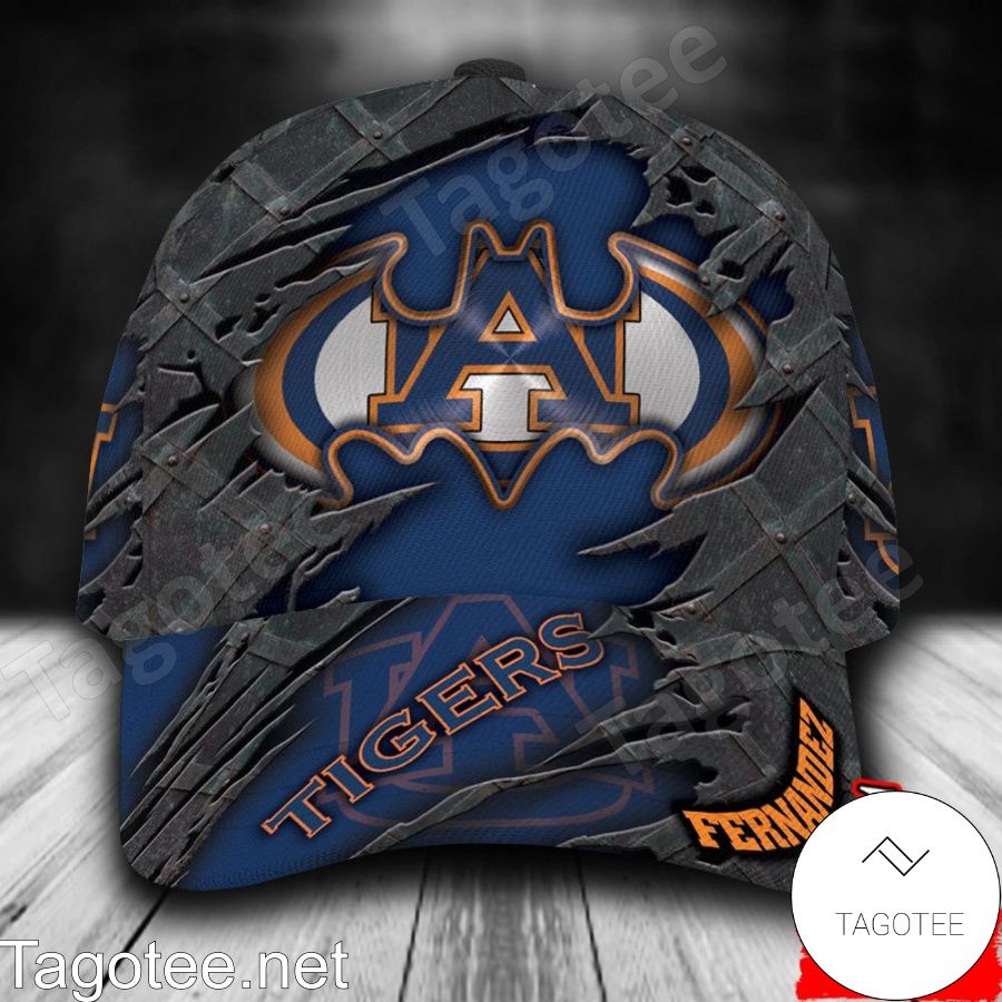 Auburn Tigers Batman NCAA Personalized Cap