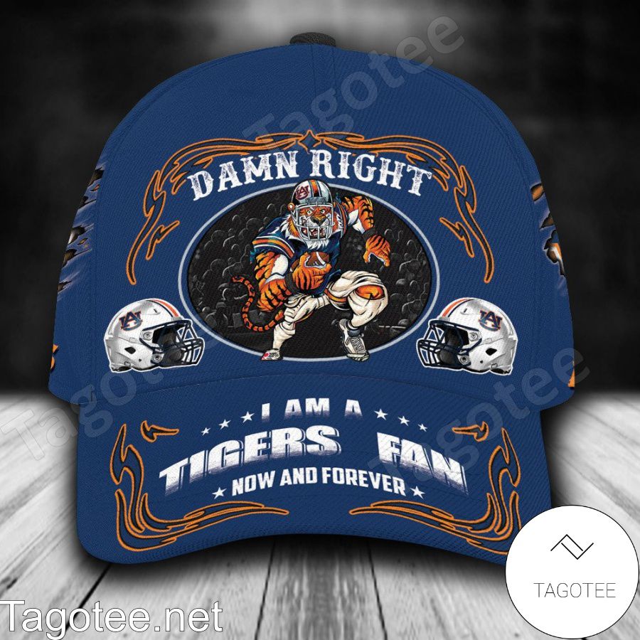 Auburn Tigers Mascot NCAA Personalized Cap