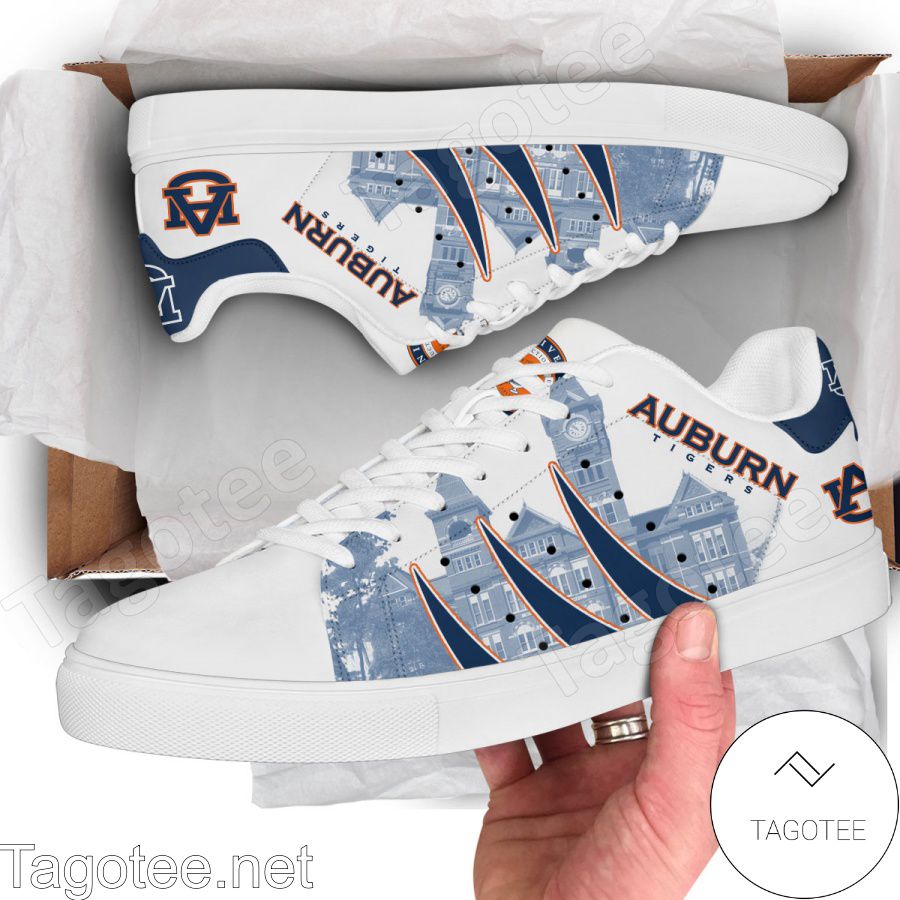 Auburn Tigers Print Stan Smith Shoes Style a