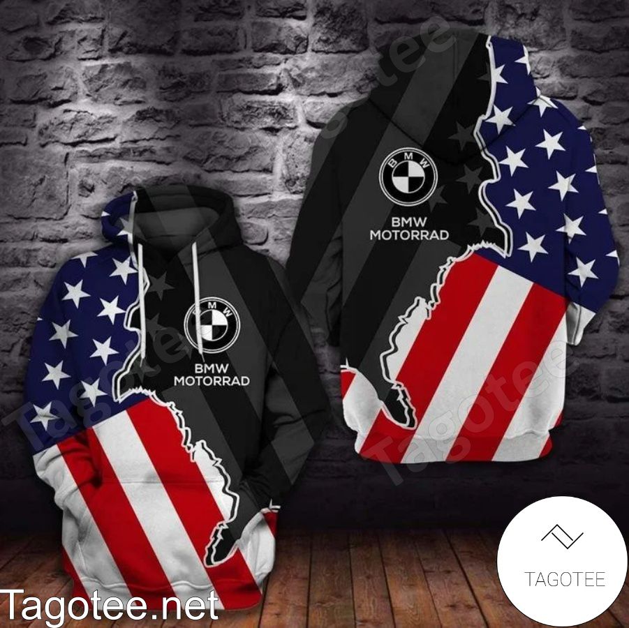 BMW Motorrad American Flag Hoodie