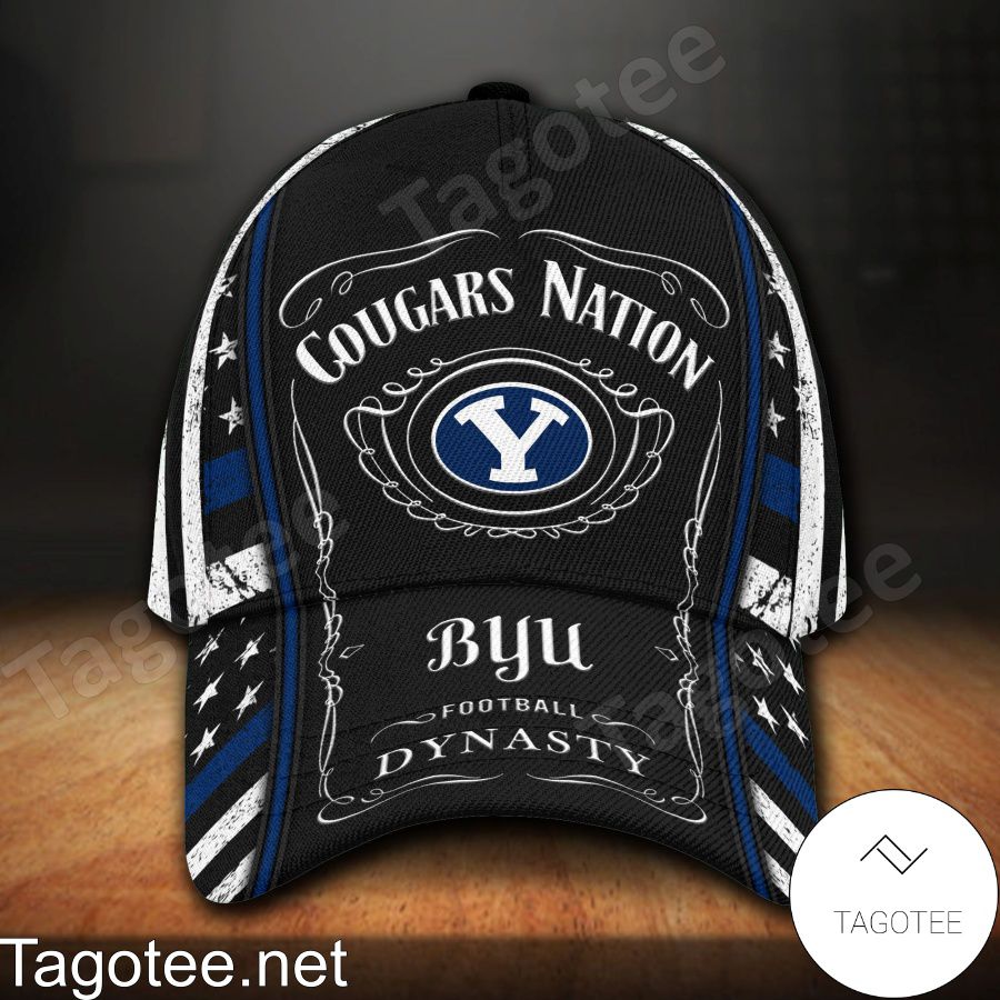 BYU Cougars NCAA & Jack Daniel Personalized Cap