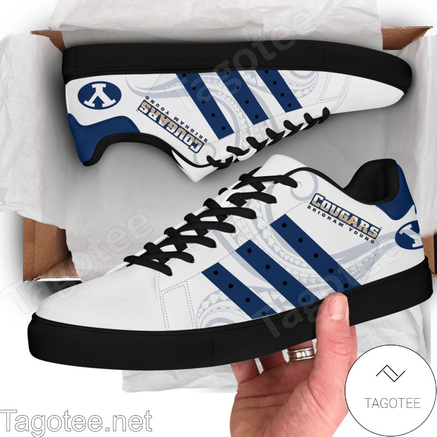 BYU Cougars Print Stan Smith Shoes Style