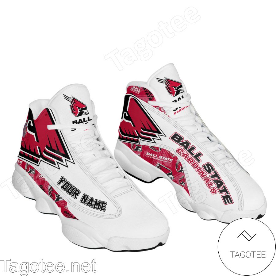 Ball State Cardinals Air Jordan 13 Shoes a