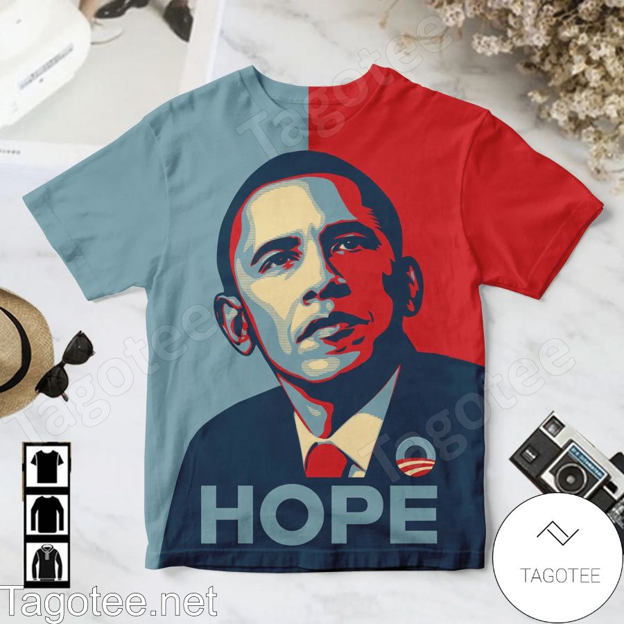 Barack Obama Hope 44th USA President Shirt