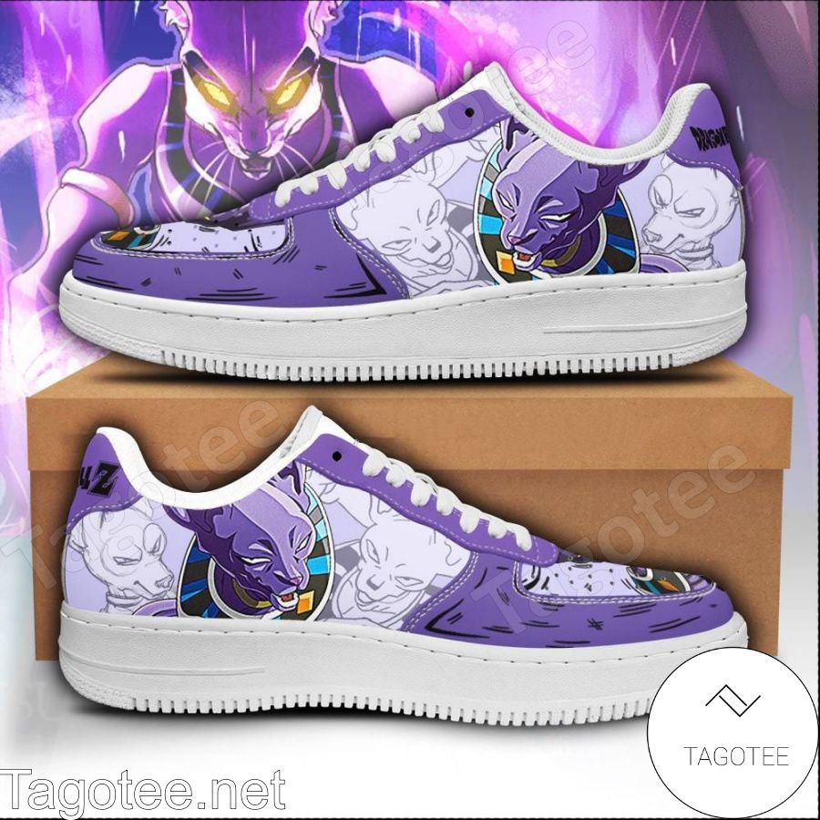 Beerus Dragon Ball Anime Air Force Shoes