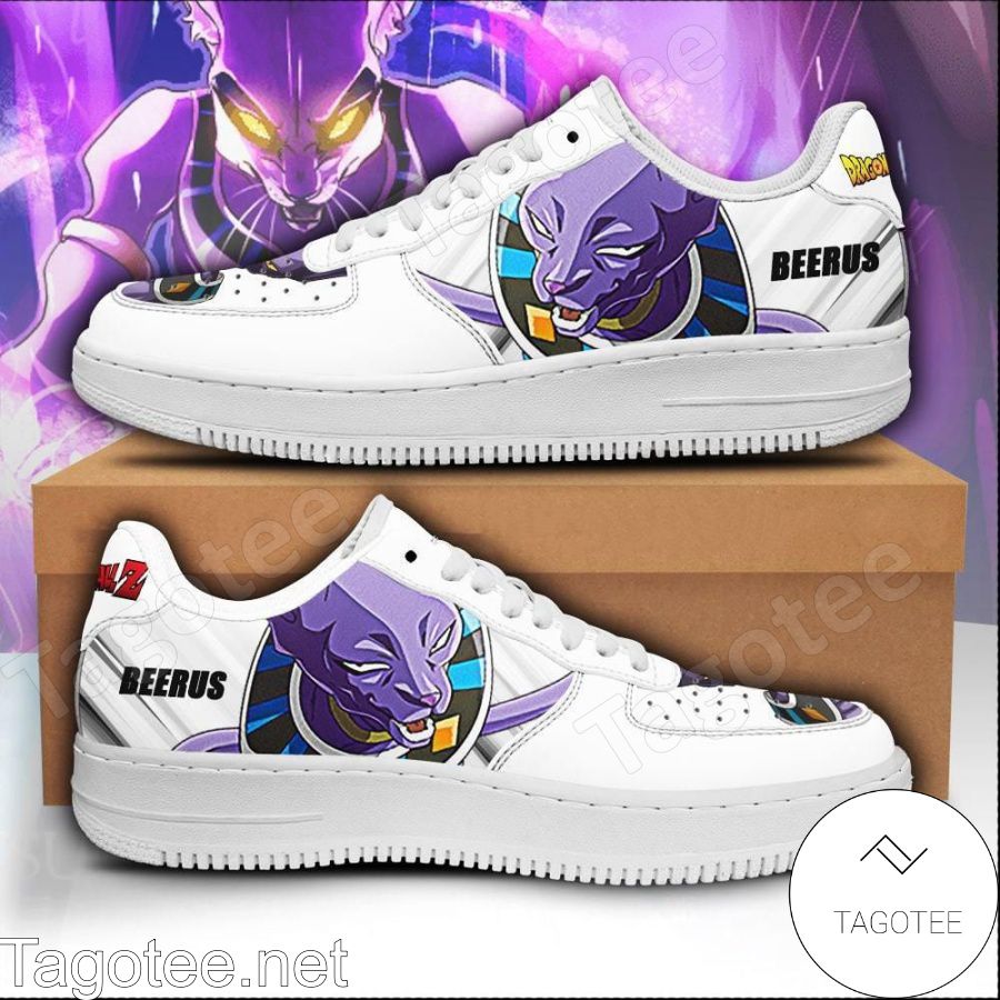 Beerus Dragon Ball Z Anime Air Force Shoes