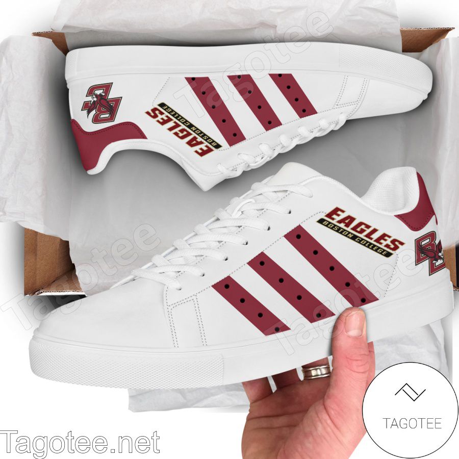 Boston College Eagles Print Stan Smith Shoes Style a