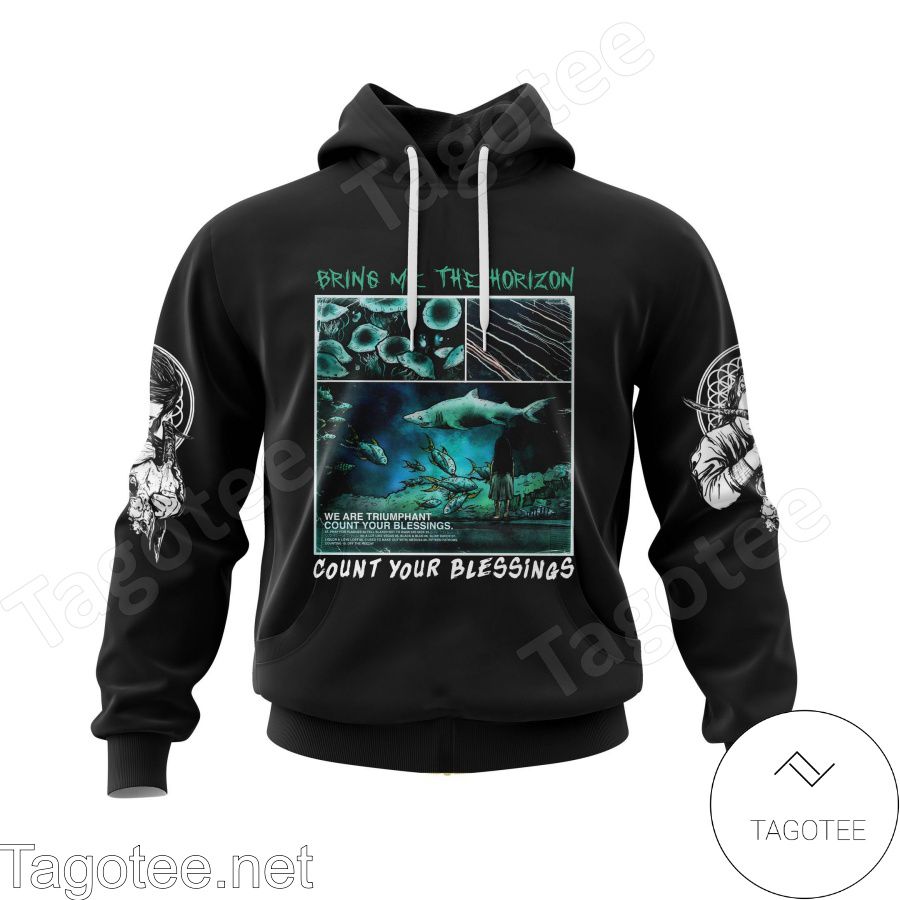 Bring Me The Horizon Count Your Blessings Album Cover Hoodie