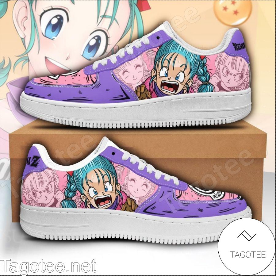 Bulma Dragon Ball Anime Air Force Shoes