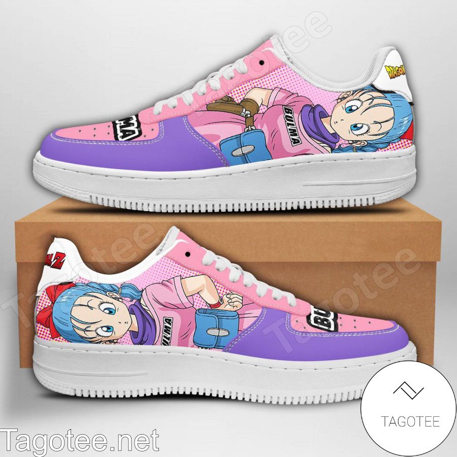 Bulma Dragon Ball Z Anime Air Force Shoes
