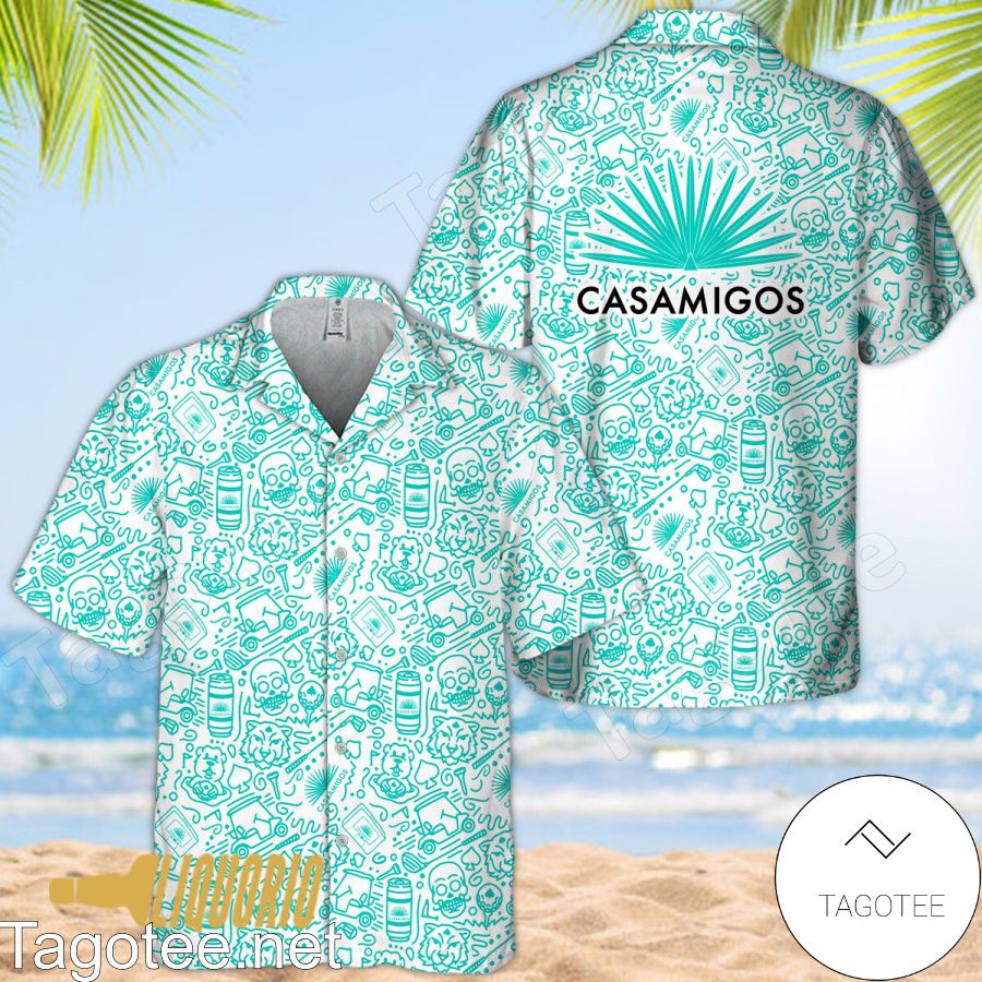 Casamigos Doodle Art Hawaiian Shirt
