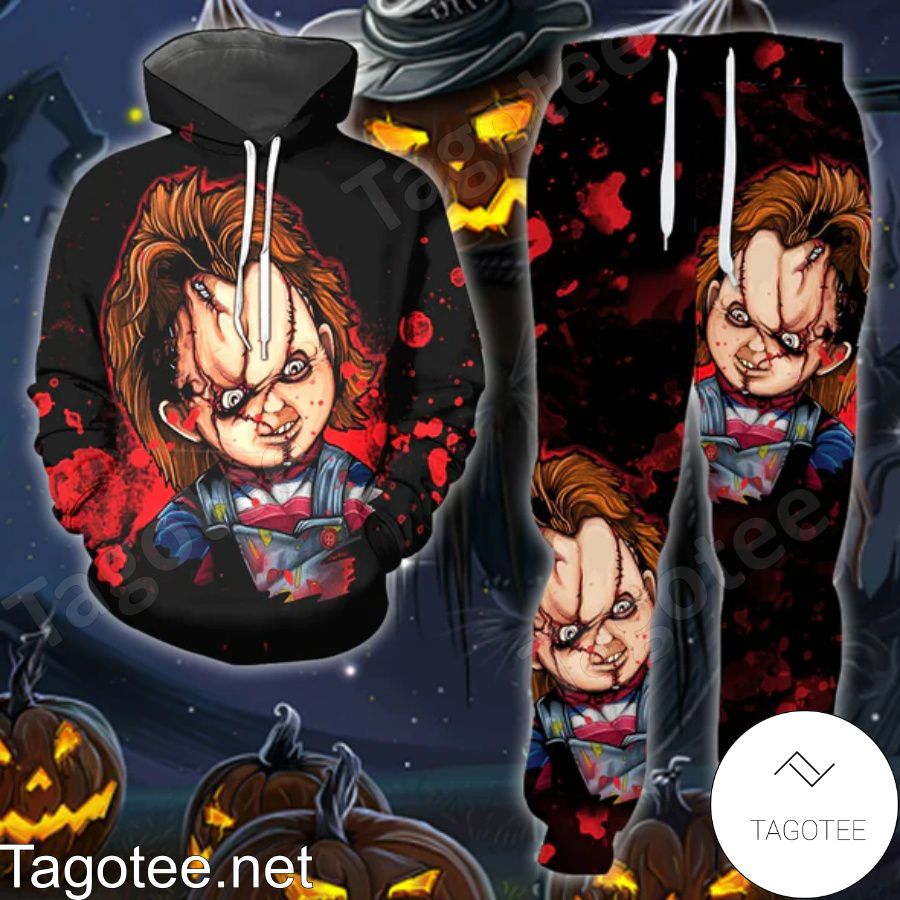 Chucky Child 's Play Hoodie And Long Pants