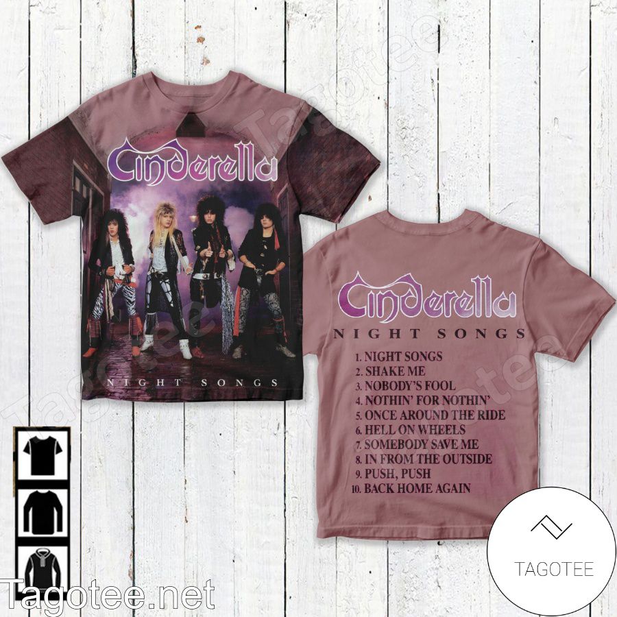 Cinderella Night Songs Album Shirt