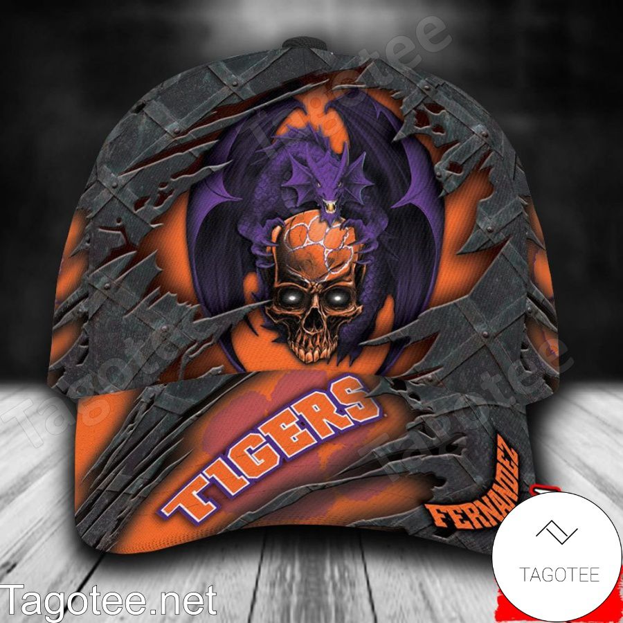Clemson Tigers Dragon NCAA Personalized Cap