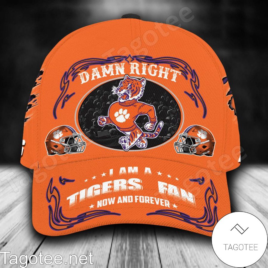 Clemson Tigers Mascot NCAA Personalized Cap