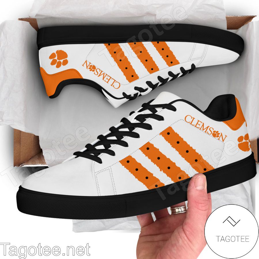 Clemson Tigers Print Stan Smith Shoes Style
