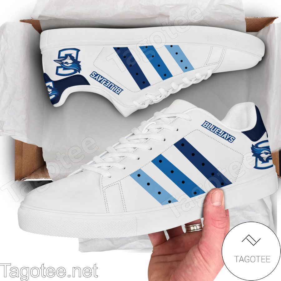 Creighton Bluejays Print Stan Smith Shoes Style a