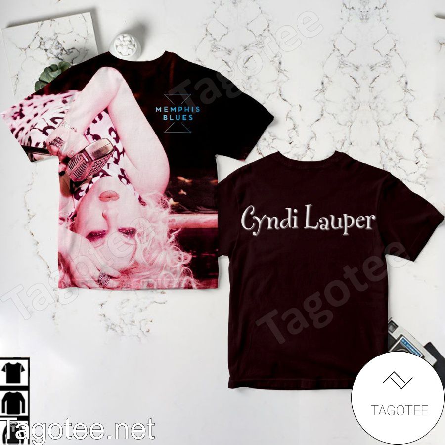 Cyndi Lauper Memphis Blues Album Cover Shirt