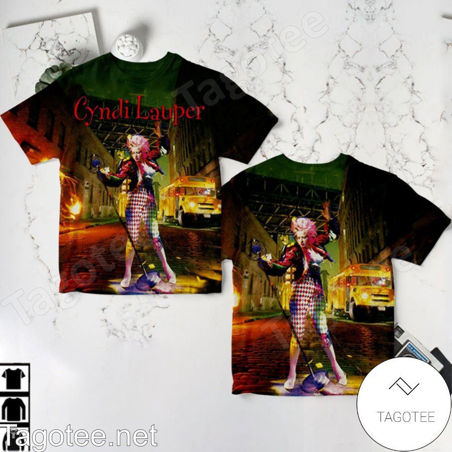 Cyndi Lauper Night To Remember Album Cover Shirt