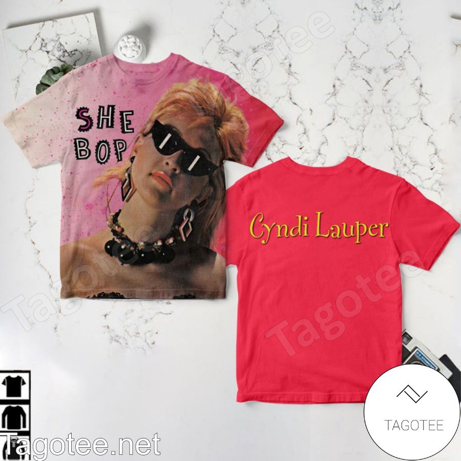 Cyndi Lauper She Bop Single Shirt