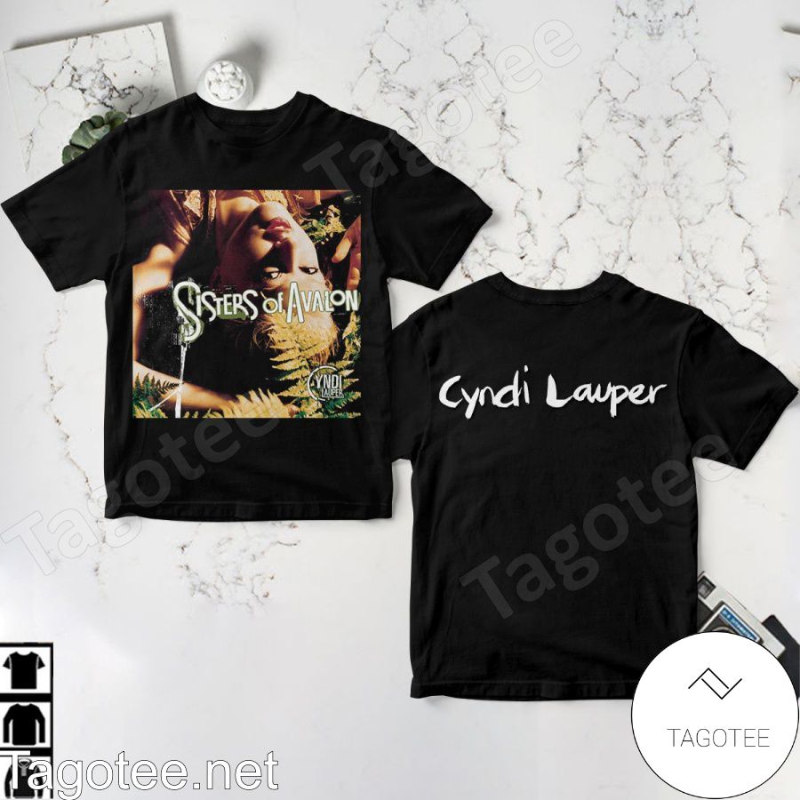 Cyndi Lauper Sisters Of Avalon Album Cover Shirt