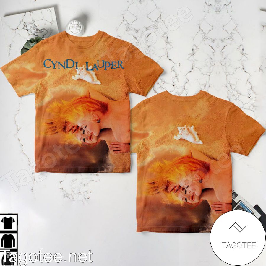 Cyndi Lauper True Colors Album Cover Shirt