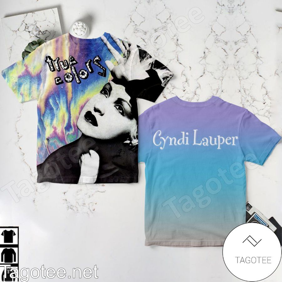 Cyndi Lauper True Colors Single Shirt