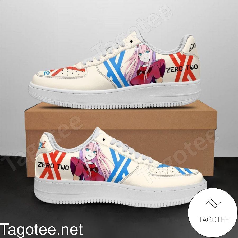 Darling In The Franxx Code 002 Zero Two Anime Air Force Shoes