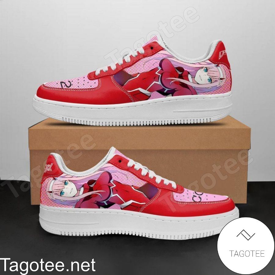 Darling In The Franxx Zero Two Anime Air Force Shoes
