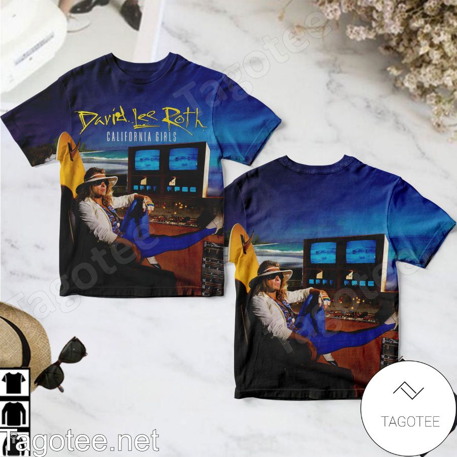 David Lee Roth California Girls Album Cover Shirt