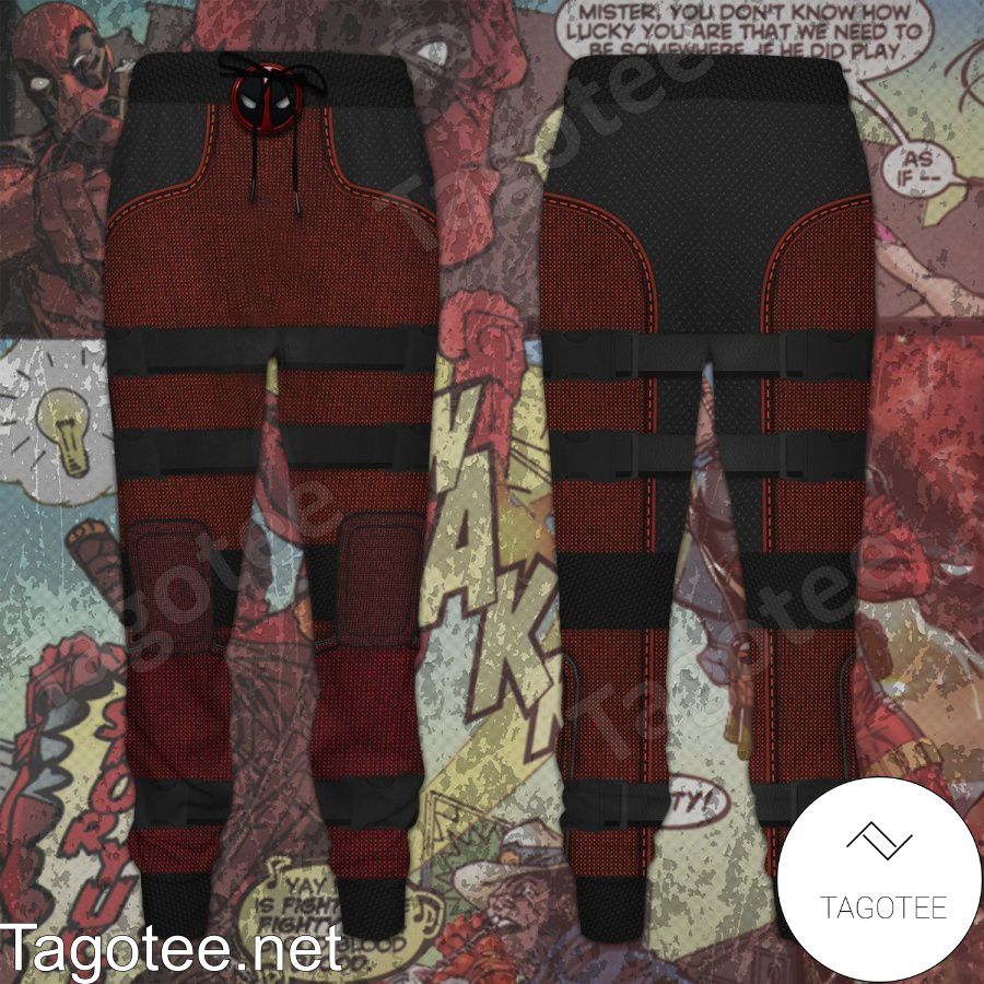 Deadpool Cosplay 3D Printed Pants a
