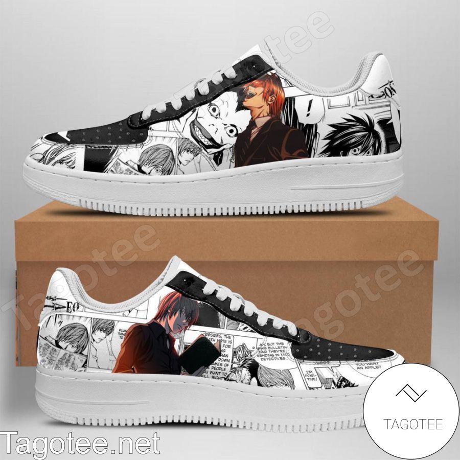 Death Note Manga Anime Air Force Shoes