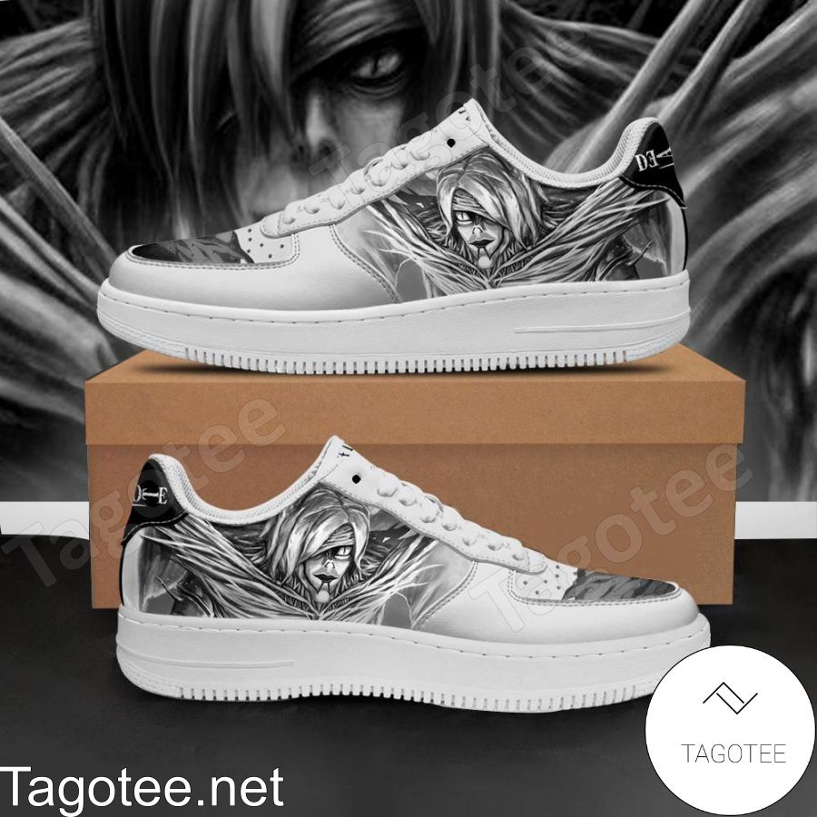 Death Note Rem Anime Air Force Shoes