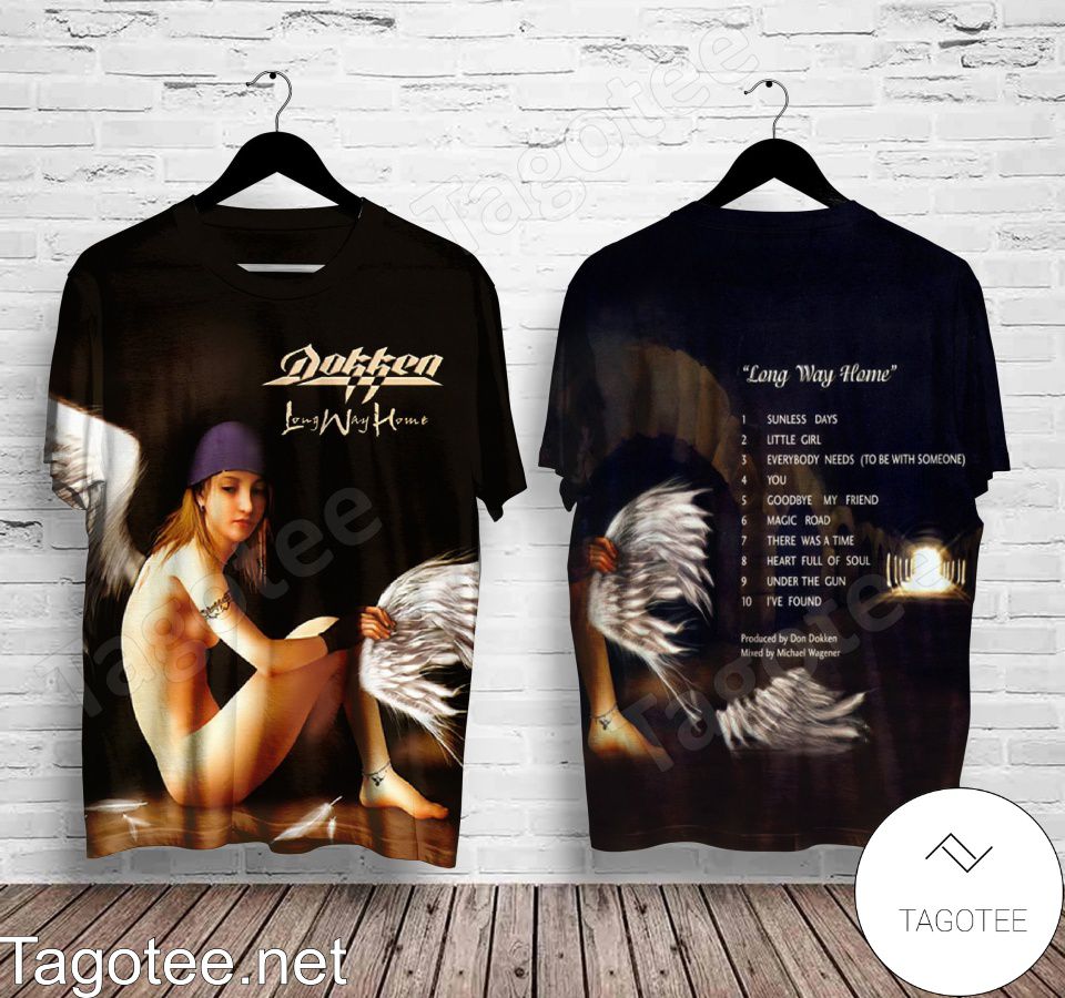 Dokken Long Way Home Album Cover Shirt