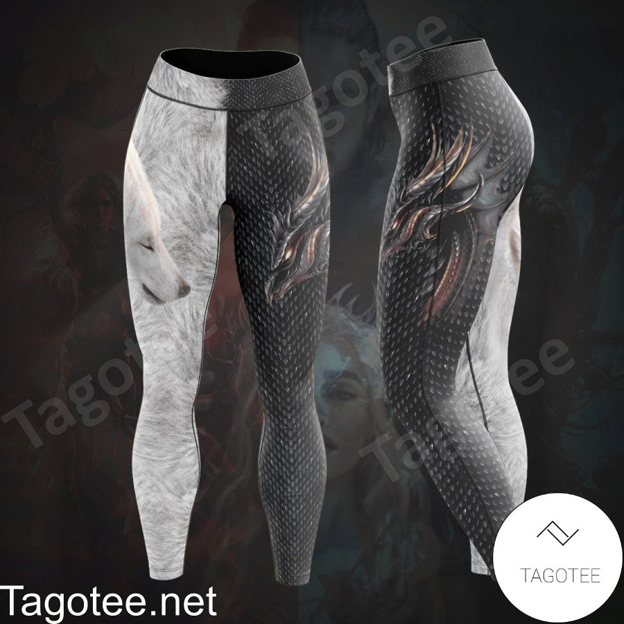 Dragon And Wolf Leggings a