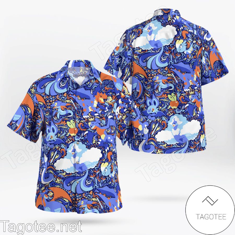 Dragon Pokemon Hawaiian Shirt