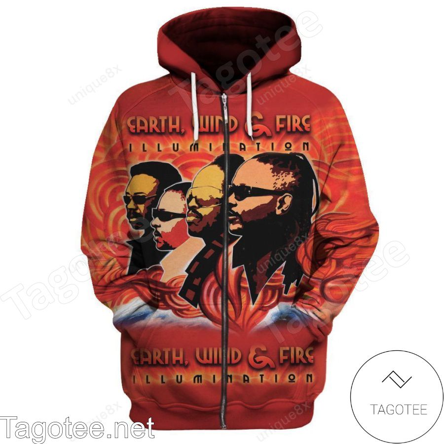 Earth, Wind And Fire Illumination Album Cover Hoodie